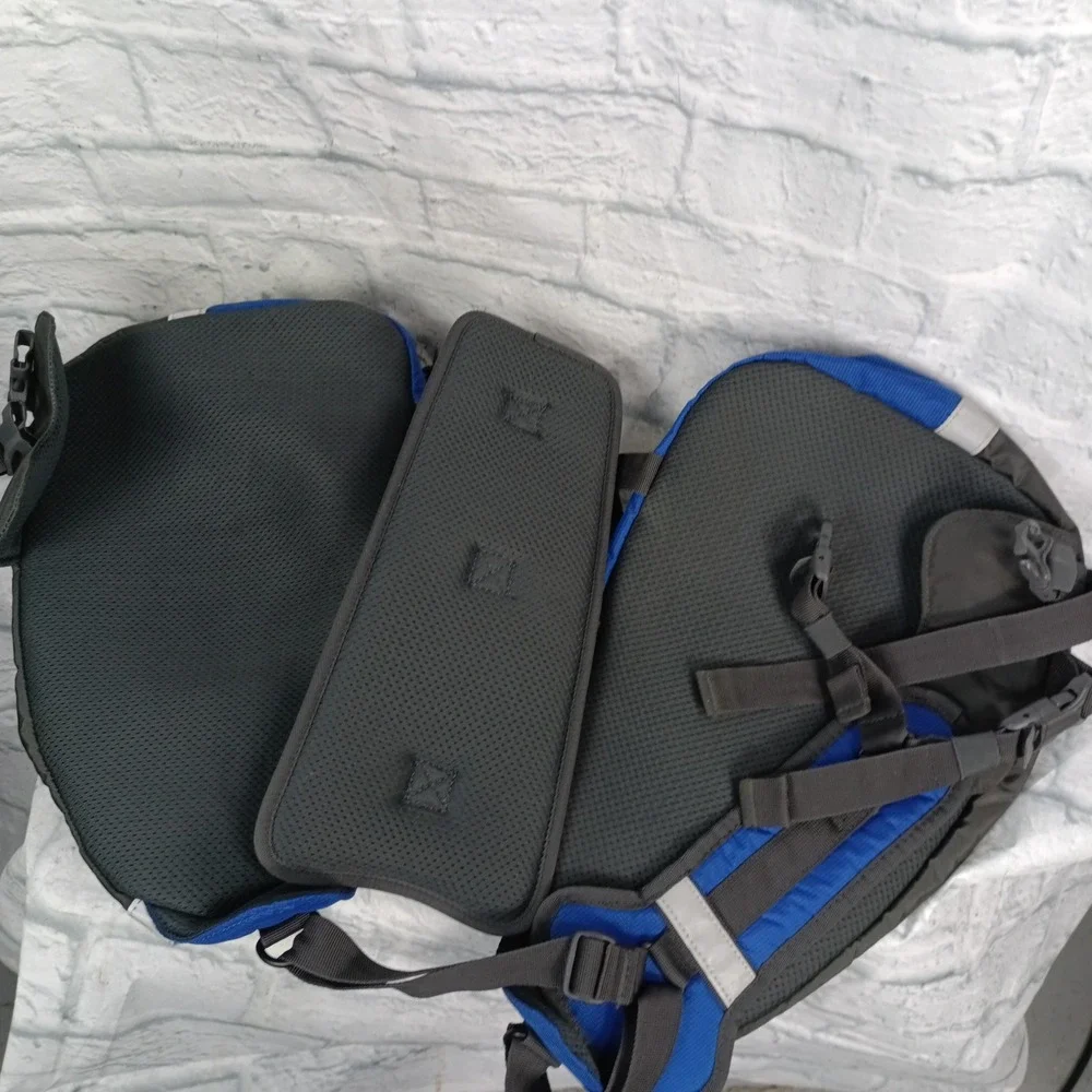 Mountainsmith K9 Pack Blue Large Dog Hiking Backpack Saddlebag Reflective s11